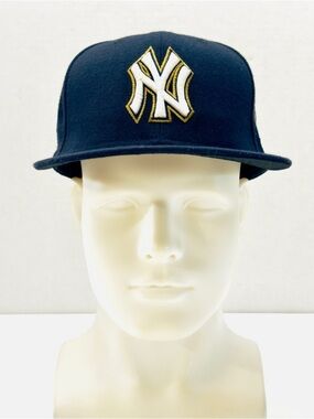 New Era 59Fifty New York Yankees Baseball Cap 27 World Championships Size 7-1/4